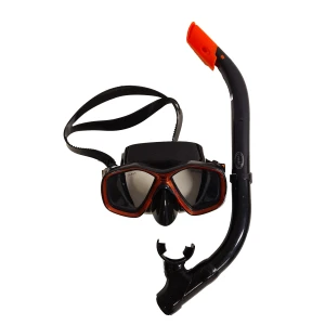 Dykkermaske/snorkel silikon Junior