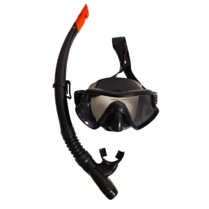Dykkermaske/snorkel silikon voksen
