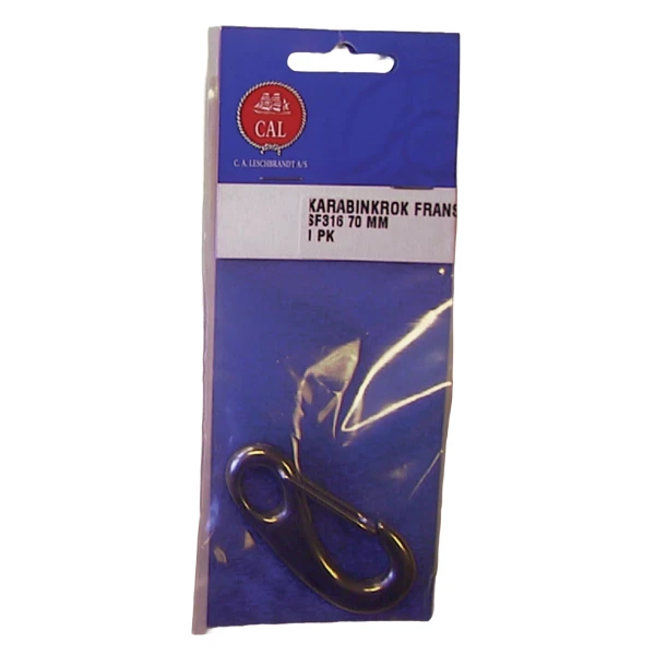 Karabinkrok Fransk SF316 100mm syrefast 1pk