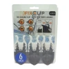 FixClip klesklype Ø 5-32mm 6 pk blister