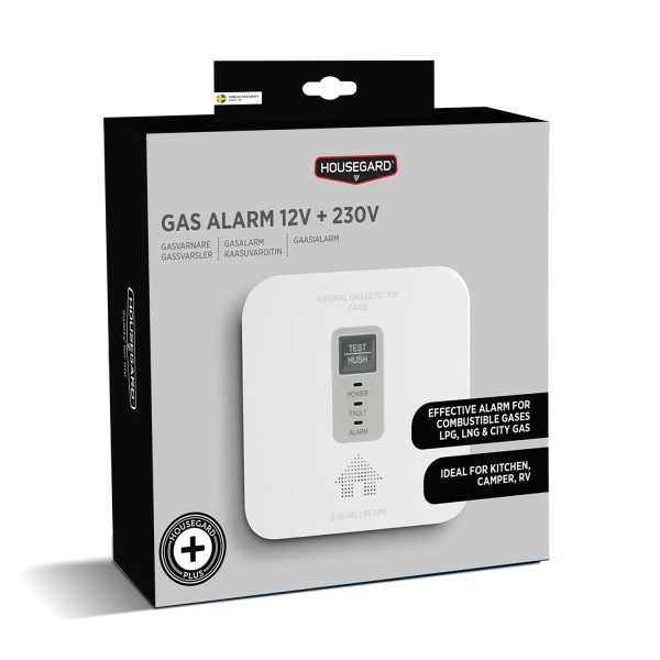 Gassvarsler Houseguard GA102 12/220v - Bilde 2