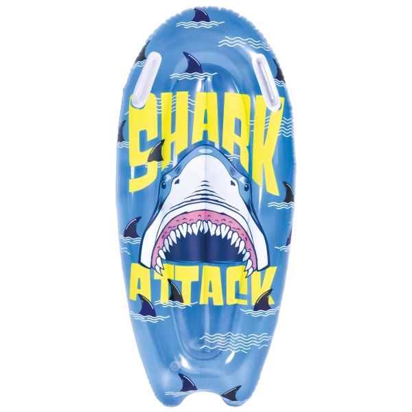 Oppblåsbart Shark Surfboard 100cm 4-8 år