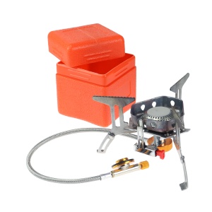 Osean Gassbrenner m/slange 2200w - Kokeapparat - rustfri - m/boks