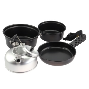 BÅL Non-stick Kokesett - Aluminium - 4 deler