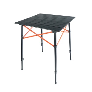 BÅL Campingbord - Justerbart - Aluminium - 70x70x70/85 cm